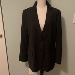 Talbots Black Blazer Sz 12